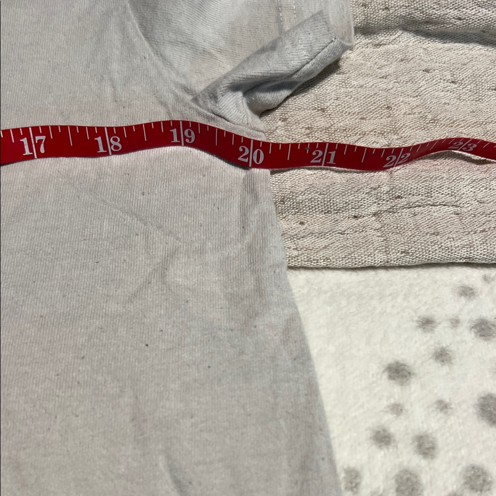 John galt Brandy Melville Off-White Graphic Tee - Picture 9 of 9